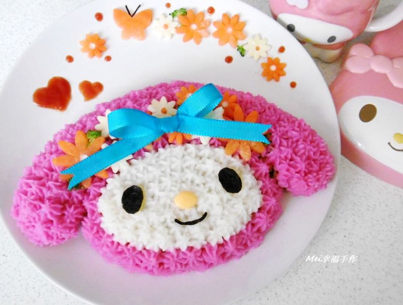 【親子食堂】將炒飯變好吃之美樂蒂蛋糕飯飯