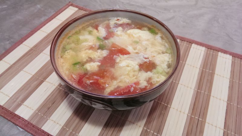 番茄蛋花湯