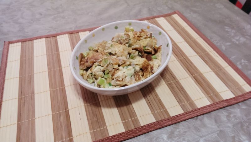 蔥花菜脯蛋