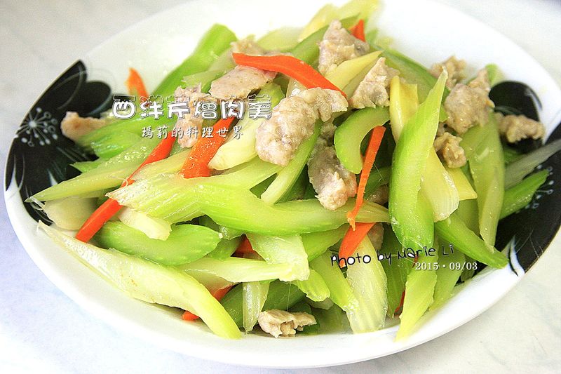 瑪莉廚房：西洋芹燴肉羹