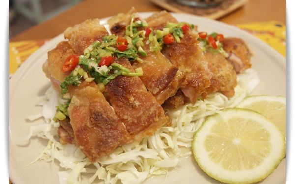 不油炸~泰式椒麻雞!!