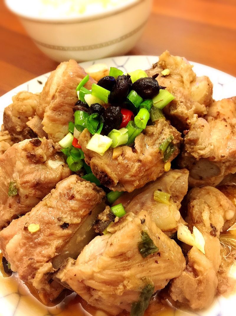 豆鼓排骨(電鍋簡易3步驟)超下飯家常菜