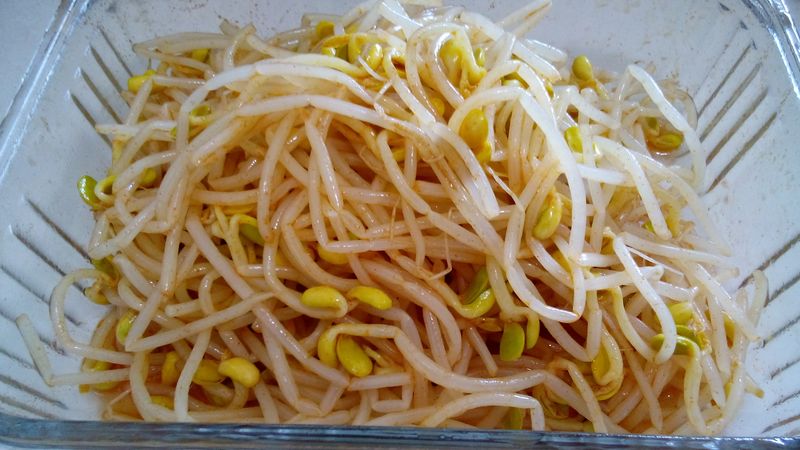 電飯煲 涼拌大豆芽