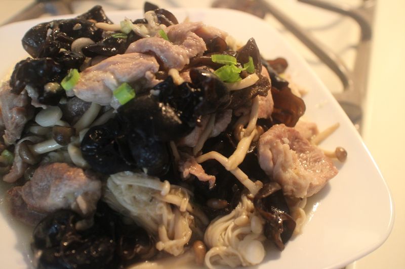 菌菇肉片 免油