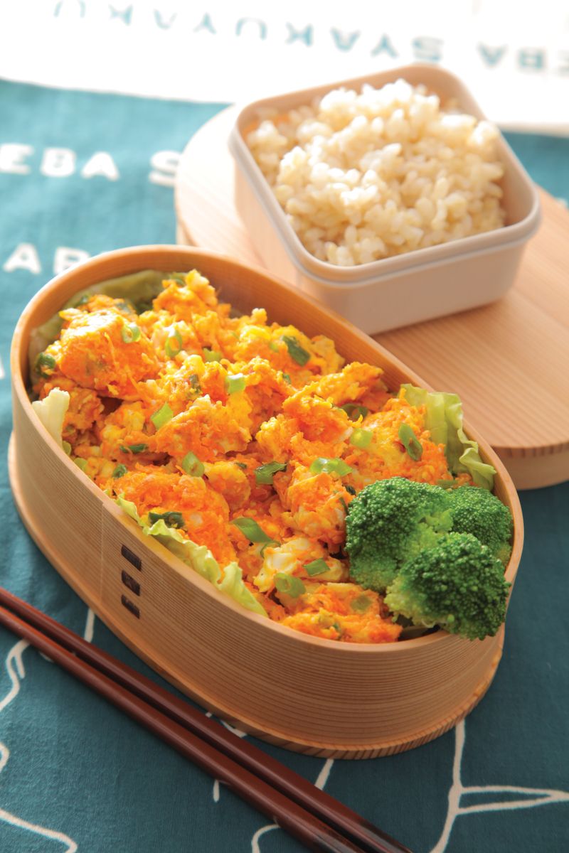 甘筍炒蛋飯