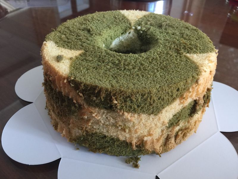 抹茶奶牛戚風