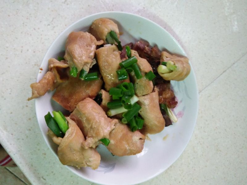蔥肉捲