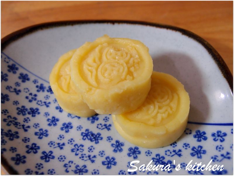 ♥我的手作料理♥ 綠豆糕