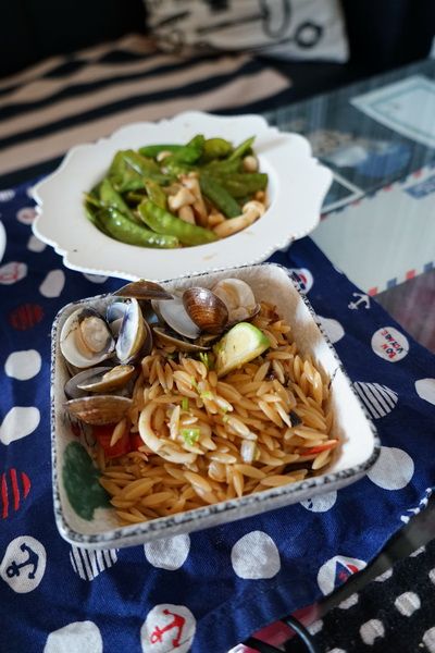 海鮮牛肝菌燉短米麵@哎呦葳在我家