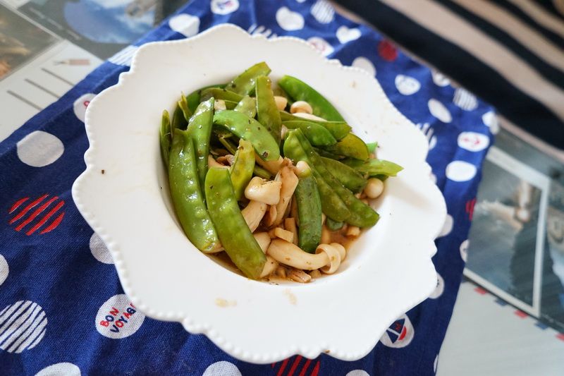 奶油蒜味香料炒食蔬@哎呦葳在我家