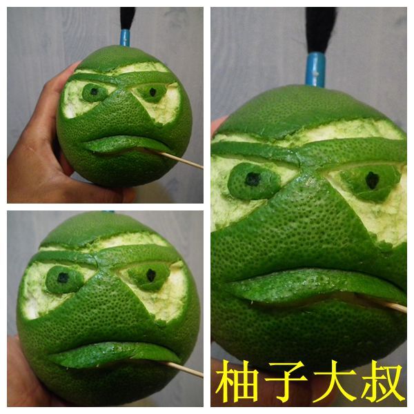 水果雕裝飾
