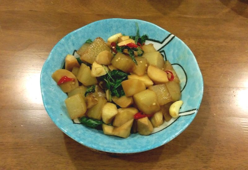 🌿🍶三杯蘿蔔杏鮑菇🍄🍄[[素食]