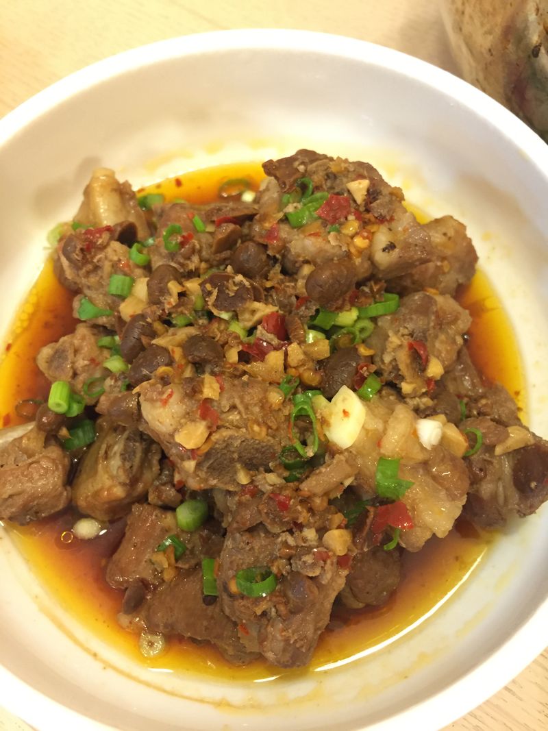 豆鼓蒸小排