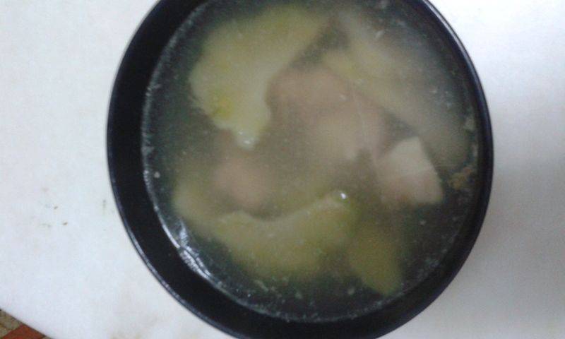榨菜排骨湯