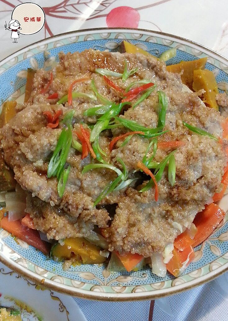 南瓜粉蒸肉