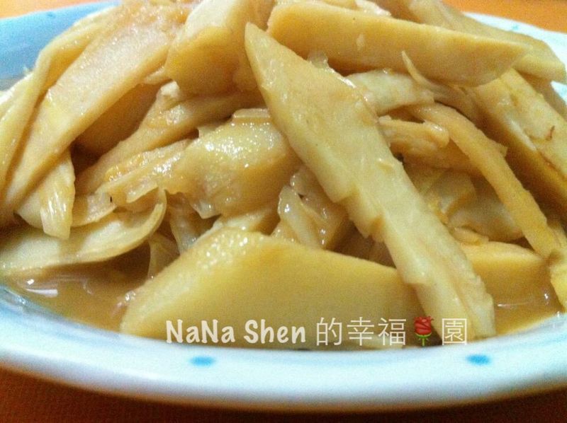 素蠔油燜筍