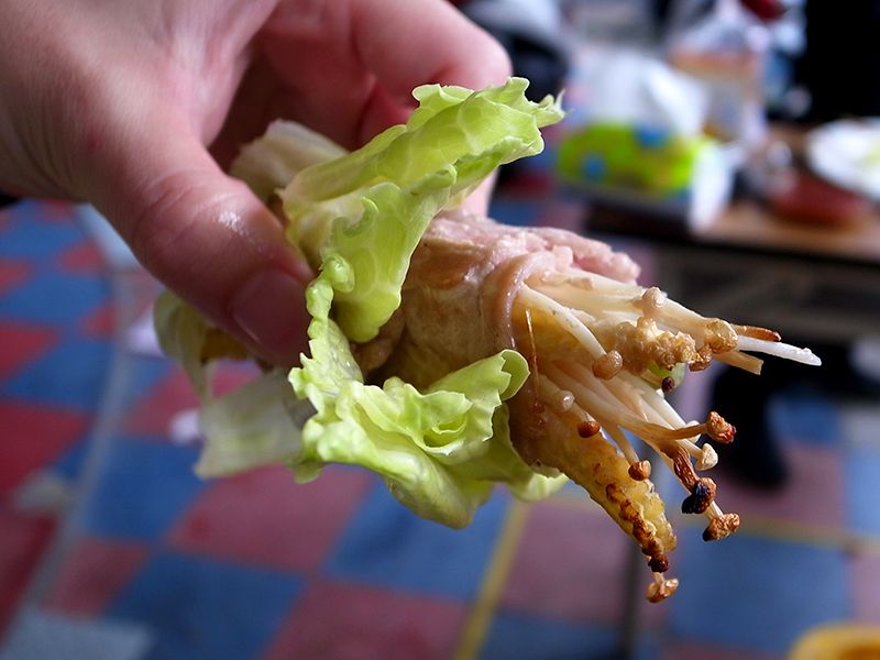 有心中秋烤肉:雙筍梅花肉捲