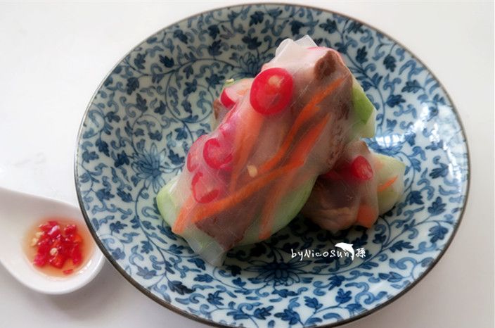 越式松阪豬春捲