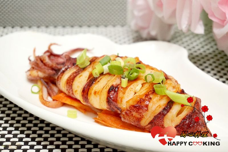 中秋烤肉~韓式辣烤小卷