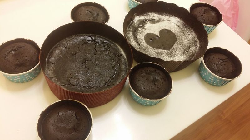 熔岩巧克力蛋糕