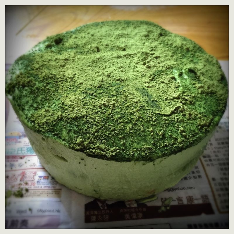 [超簡易]抺茶芝士餅