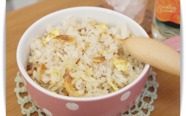 櫻花蝦炒飯 - 充滿海味,好香氣!!