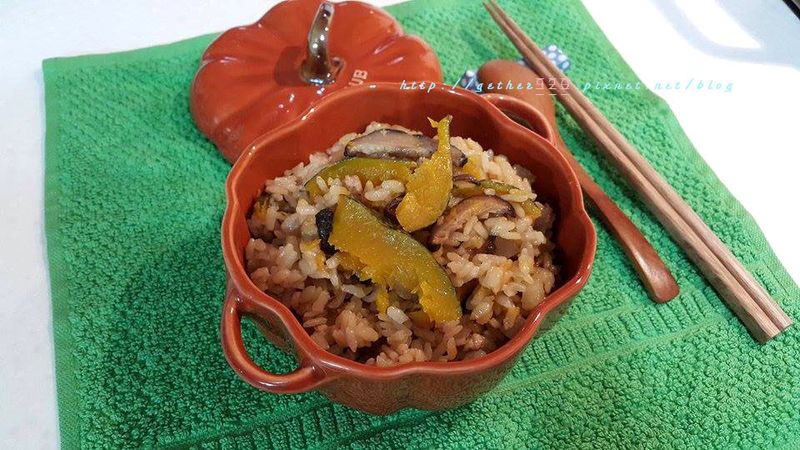 南瓜燉飯 staub鑄鐵鍋