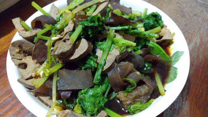 涼拌豬肝