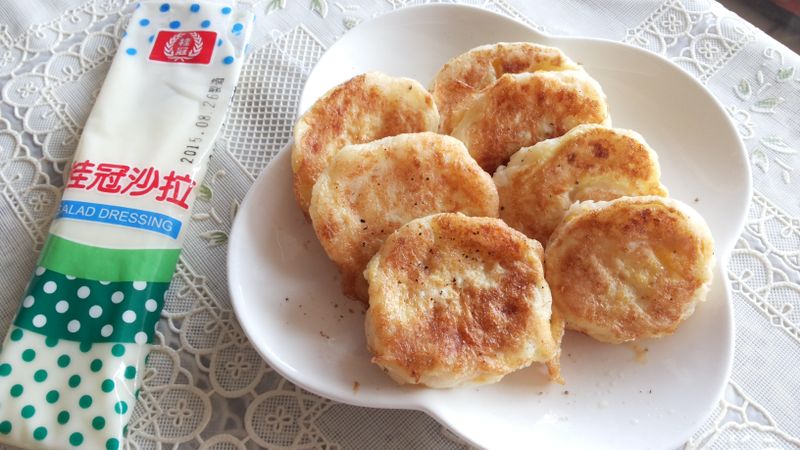 起司馬鈴薯蛋煎【滿分早點×桂冠沙拉】