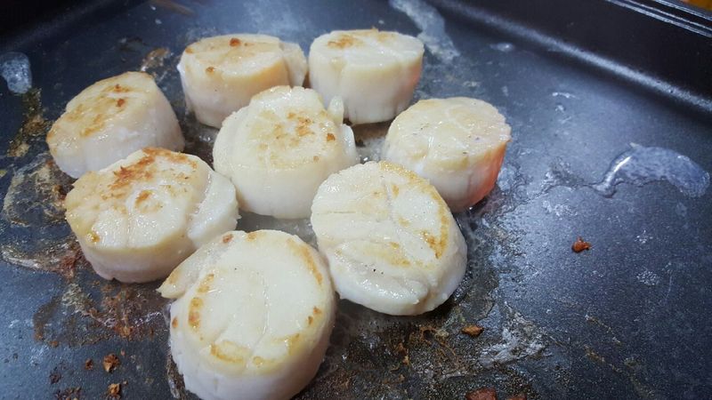 奶油干貝燒