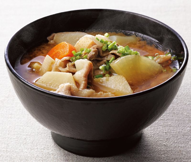 東販小食堂:基礎和食 豬肉蔬菜味噌湯
