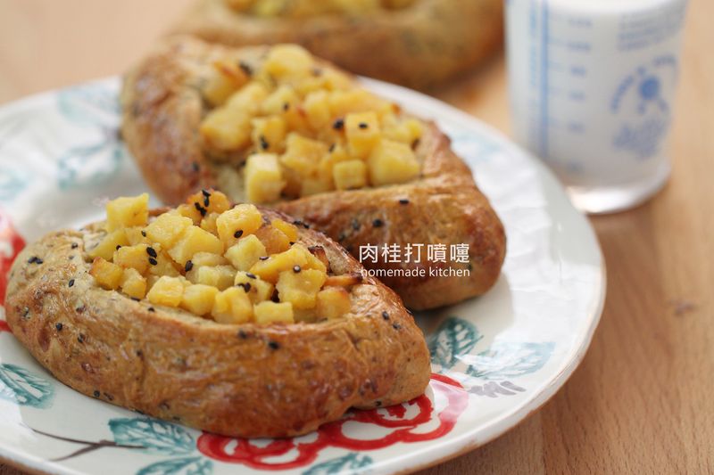 地瓜蜂蜜甜心麵包