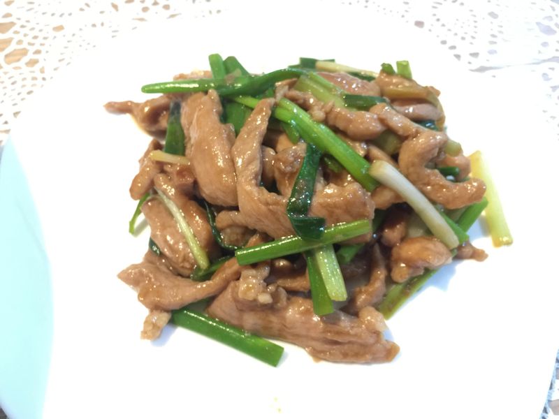 蔥爆肉絲