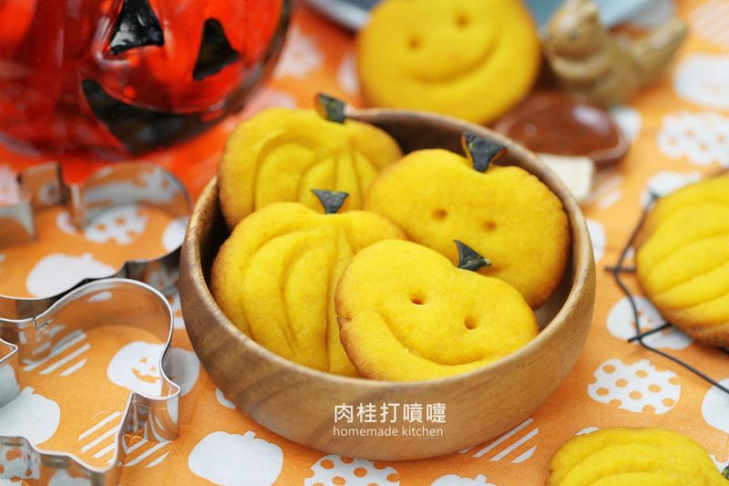 萬聖節★簡單南瓜的餅乾