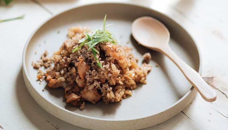 【信豐農場】鮭魚紅藜炊飯