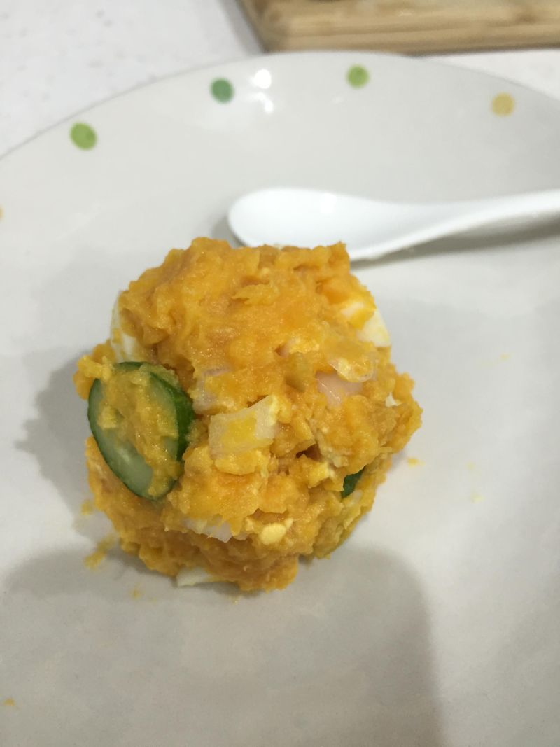 [減肥食譜] 地瓜泥沙拉