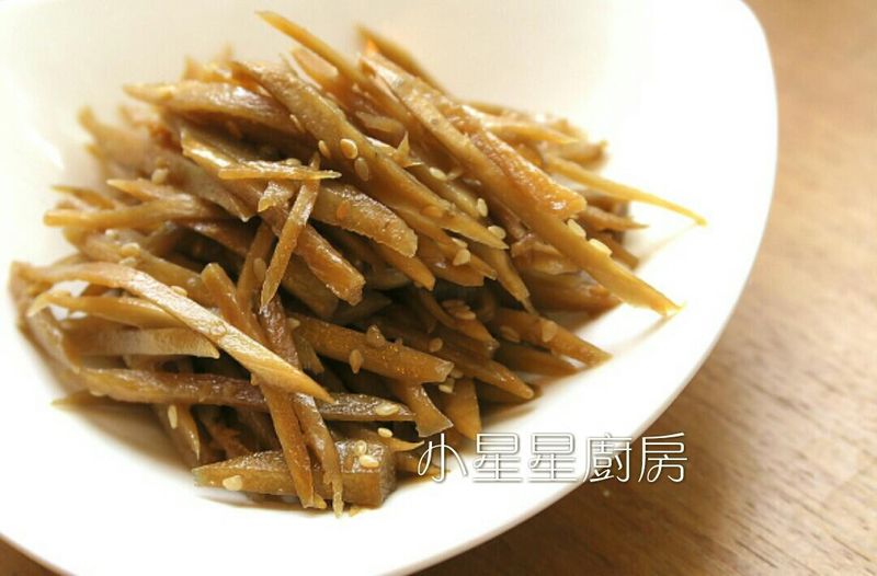 涼拌牛蒡絲