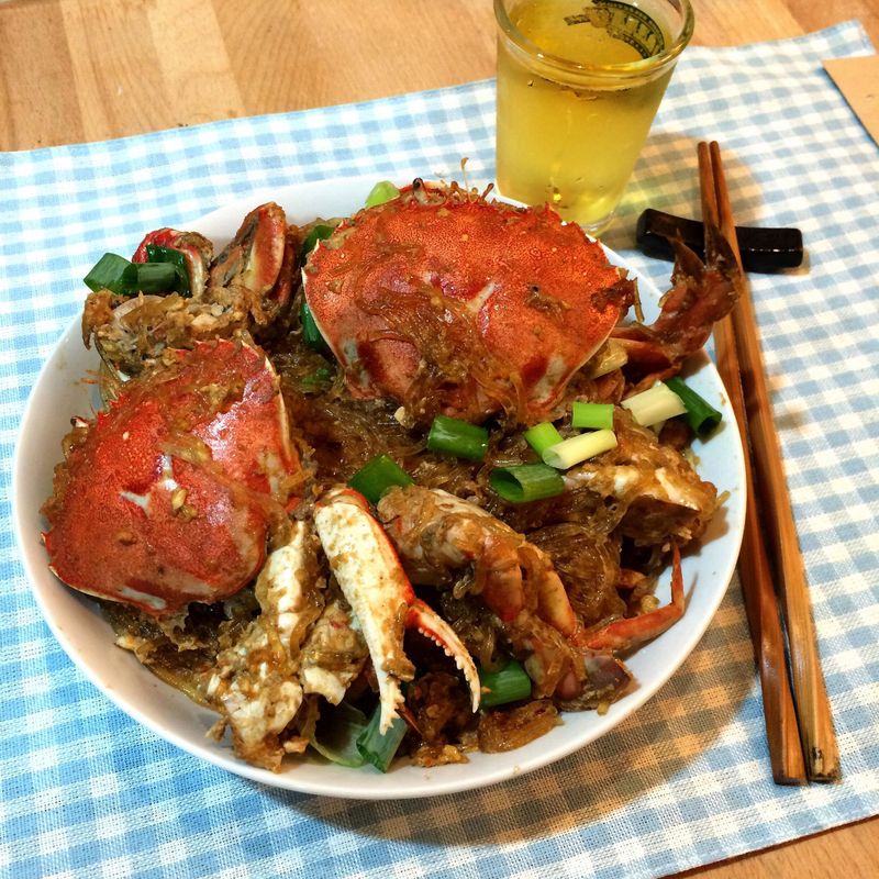 沙茶螃蟹粉絲煲 #深夜食堂豬氏會社