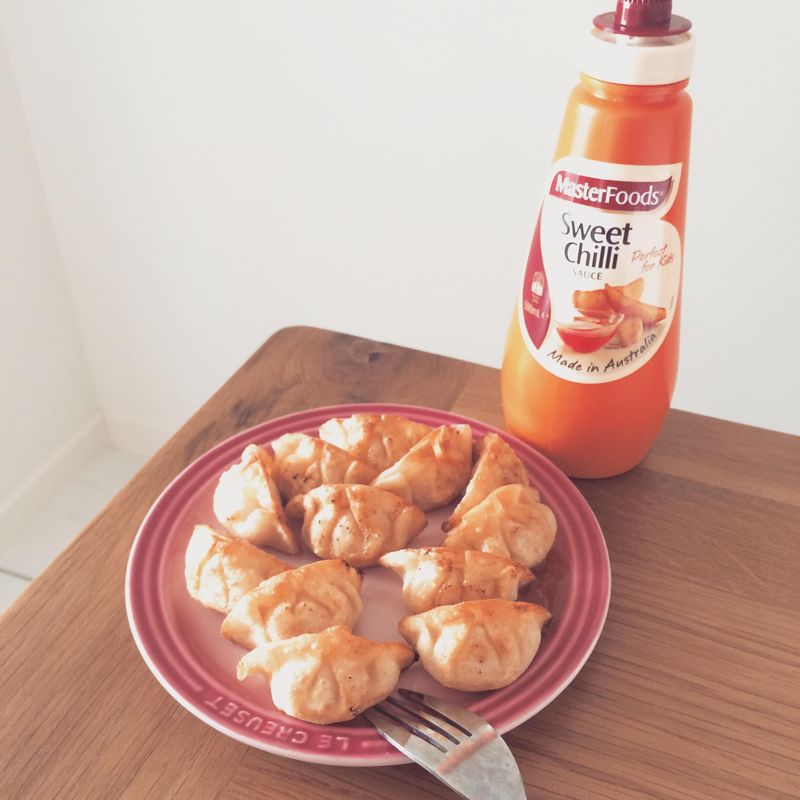 炸餃子