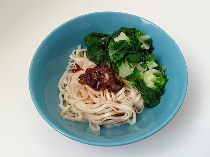 [無油煙料理]香蔥油拌麵