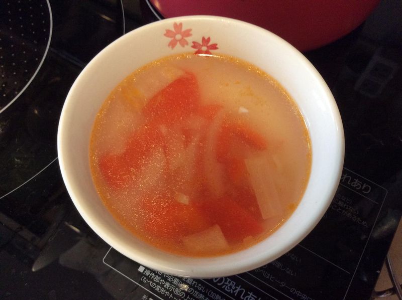 洋蔥甜椒湯