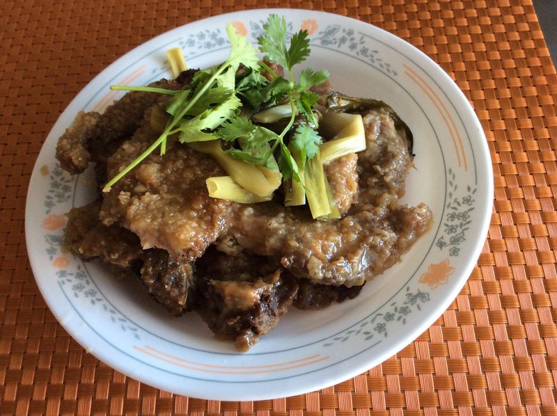 葱香排骨