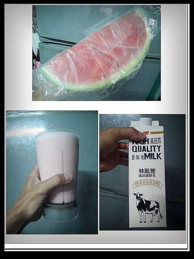 西瓜牛奶
