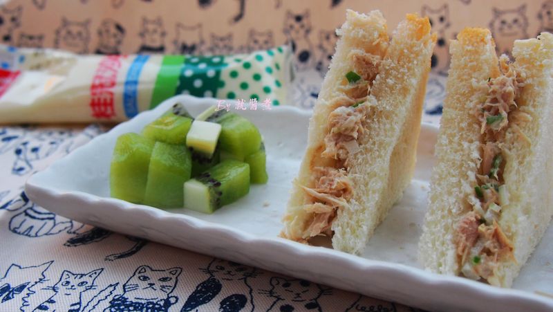 鮪魚沙拉三明治【滿分早點X桂冠沙拉】