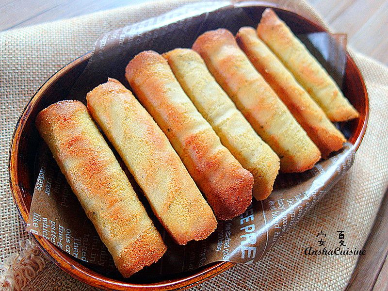 抹茶蛋捲餅乾