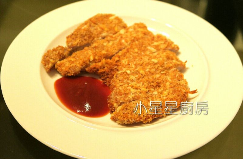 水波爐炸日式豬排