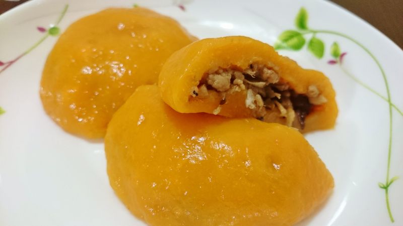 地瓜筍包