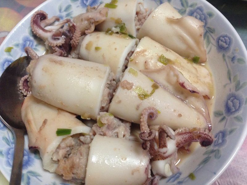 鑲魷魚筒
