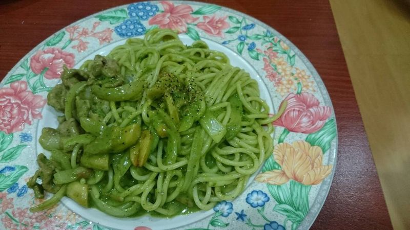 青醬義大利麵--簡單省錢懶人