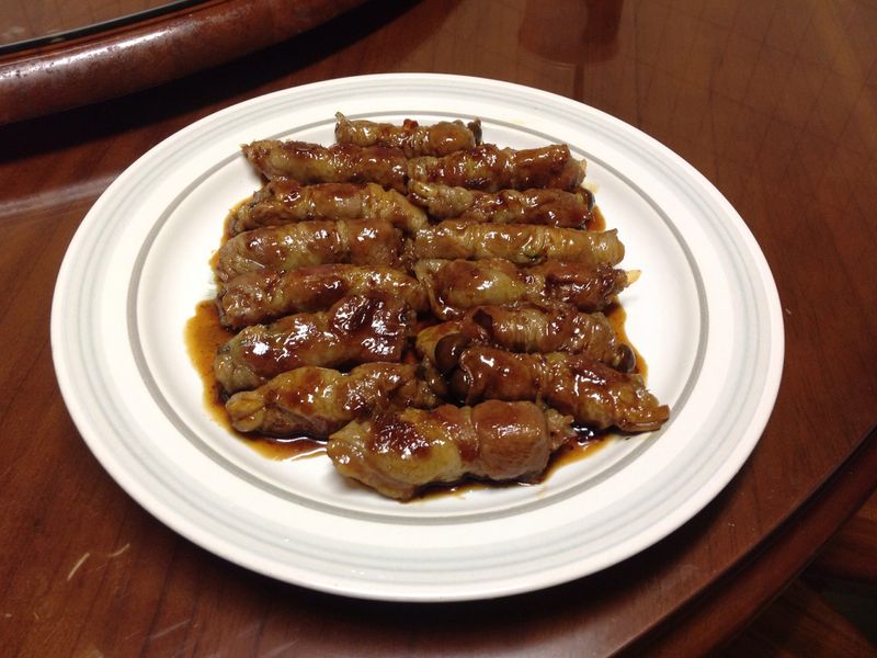 壽喜燒豬肉捲